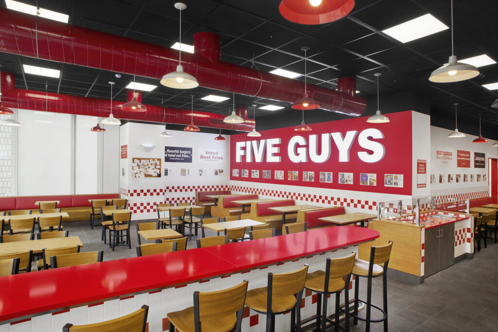 FIVE GUYS Road Shop Gangnam – CREID