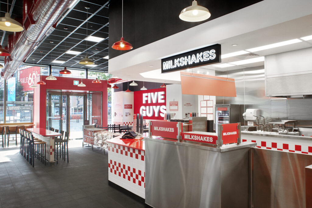 FIVE GUYS Road Shop Gangnam – CREID